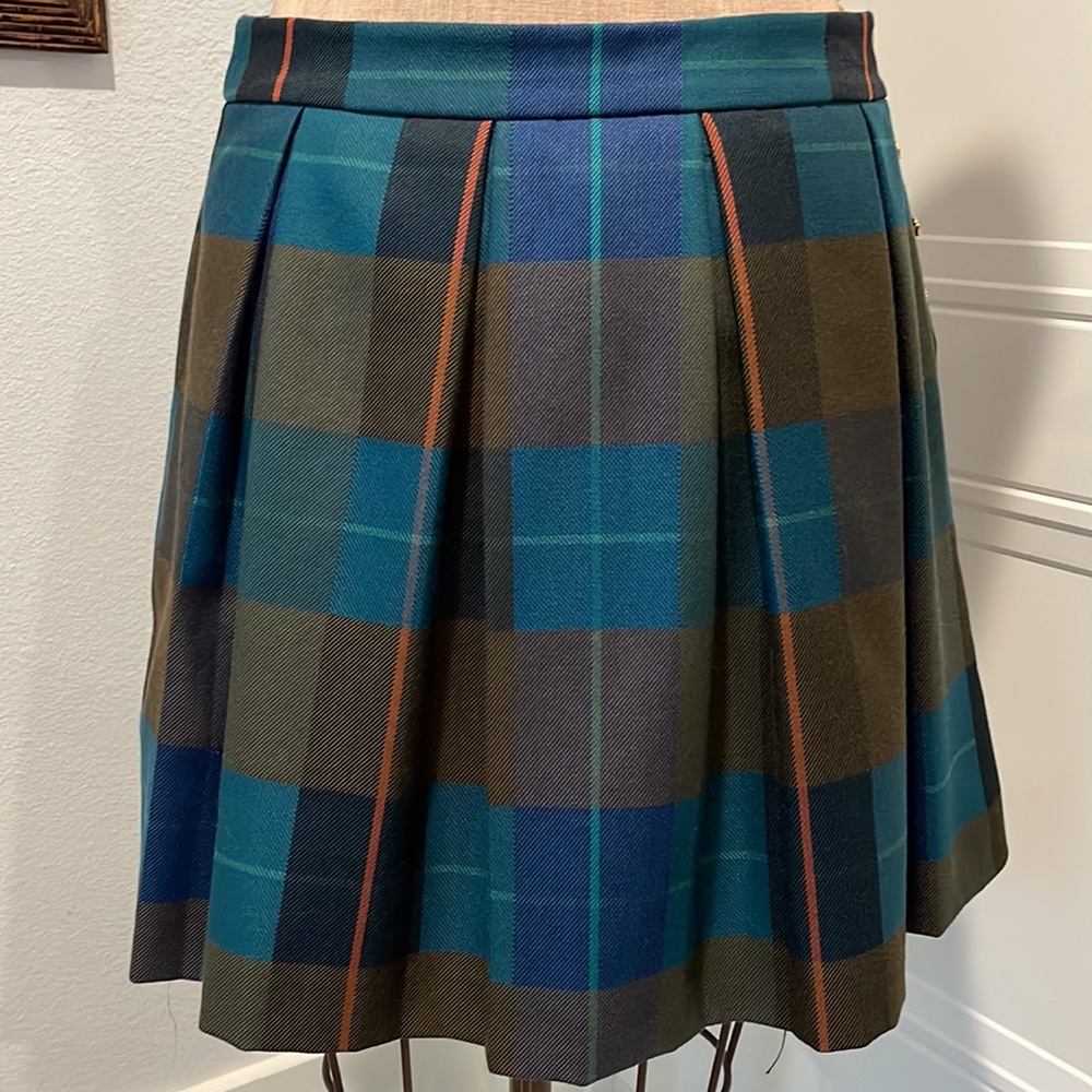 Tommy Hilfiger plaid mini skirt